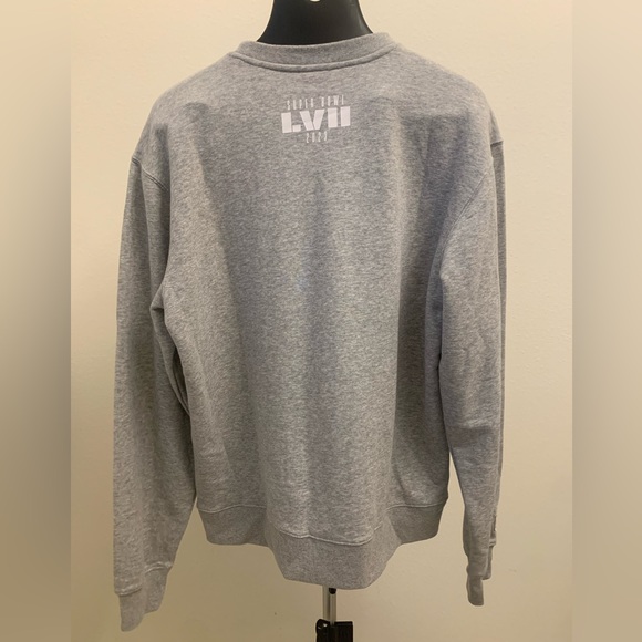 NWT Manor Arizona Gray Super Bowl LVII NFL Origins Retro Pullover Sweatshirt - Picture 2 of 8